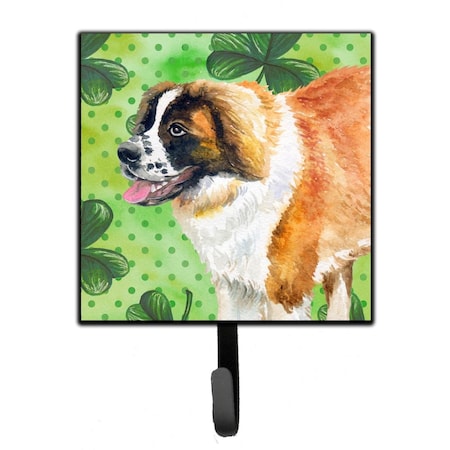 Carolines Treasures Saint Bernard St Patricks Leash or Key Holder BB9853SH4